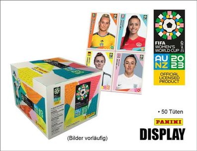 Panini FIFA Frauen WM 2023 Sticker – 50er Display