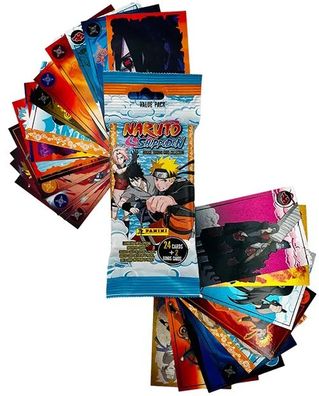 Panini Naruto Shippuden Trading Card Collection Fat Packs Display (10)