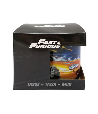 Fast and Furious - Keramiktasse orange - 320 ml