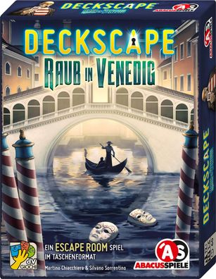 Deckscape &ndash; Raub in Venedig Ein Escape Room Spiel im Taschenf