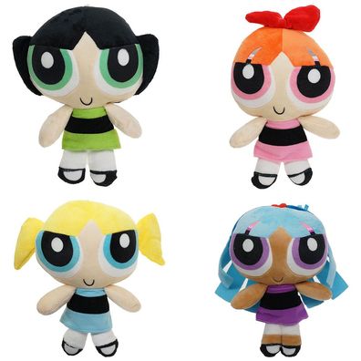 The Powerpuff Girls Buttercup Plüsch Puppe für Kinder Baby Stuffed Doll Spielzeug
