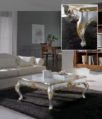 Klassischer Luxus Couchtisch Wohnzimmer Designer Tisch Beistell Tische
