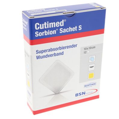 Cutimed Sorbion Sachet S Wundverband - verschiedene Maße & Mengen