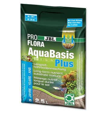 JBL Proflora AquaBasis plus 2,5 Liter Langzeit-Pflanzennährboden