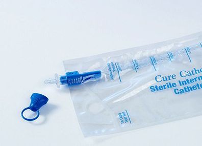 Curan Cure Closed Einmalkatheter Unisex mit 1.500ml Auffangbeutel, 40cm, 25 Stück ...