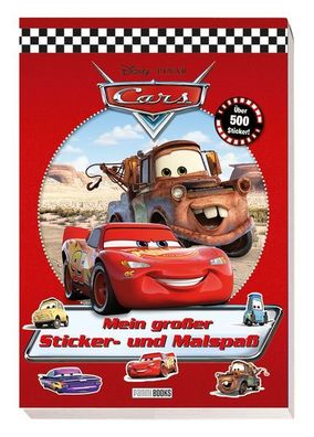 Disney PIXAR Cars: Mein großer - Sticker- und Malspaß Superstickerblock