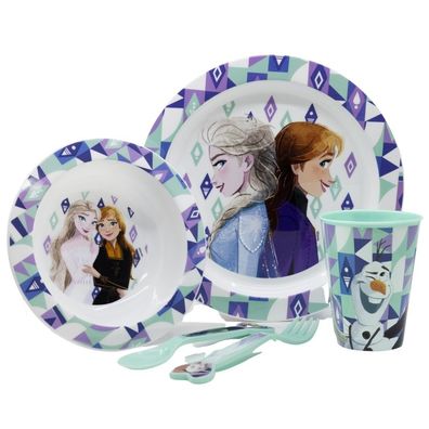 Disney Frozen / Eiskönigin - 5-teiliges Frühstücks Set