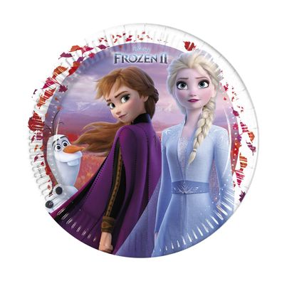 Disney Frozen 2 / Die Eiskönigin 2 - Partyteller Ø23cm, 8 Stk.