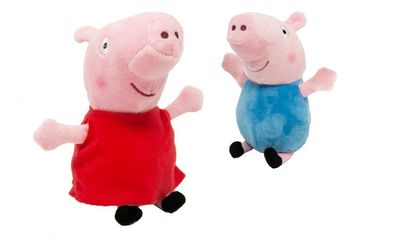 Peppa Pig - Plüschfiguren 2-fach sortiert, 20cm