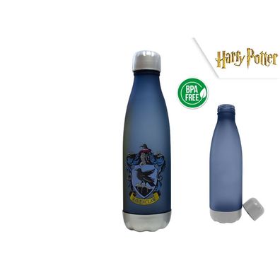 Harry Potter - Plastik Trinkflasche Ravenclaw 650ml / Soft Touch Bottle