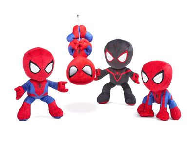 Marvel Spiderman - Plüschfiguren-Sortiment 5-fach sortiert, 25-30cm