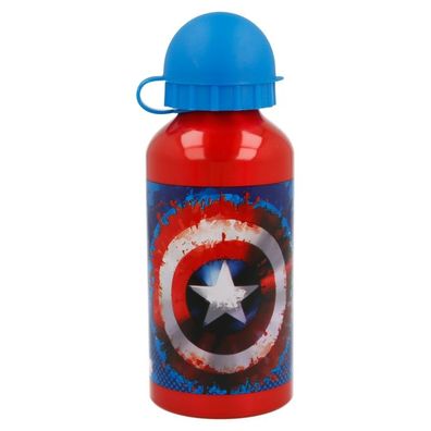 Marvel: Captain America - Aluminium Trinkflasche 400ml