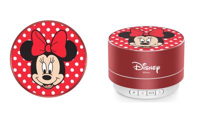 Portable wireless speaker 3W - Disney Minnie Mouse 001 Red