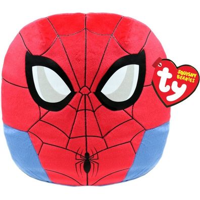Ty 39254 - Marvel - Spiderman - Squishy Beanie - Plüschkissen 20 cm