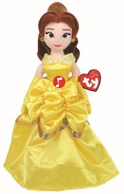 Ty 02409 - Plüschfigur Disney Prinzessin Belle mit Sound - 40 cm