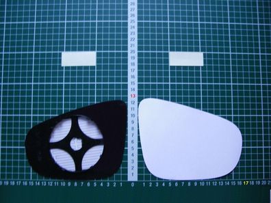 Außenspiegel Spiegelglas Ersatzglas VW Golf 6 ab 2008-2012 Links sph Kpl n. bhz
