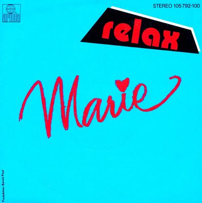 7" Vinyl Relax / Marie