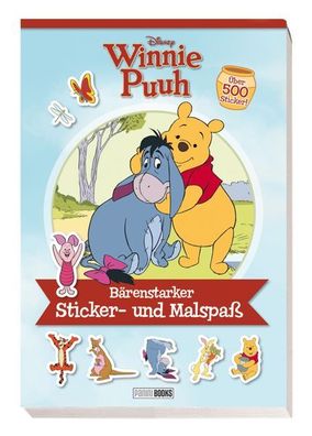 Disney Winnie Puuh: Bärenstarker - Sticker- und Malspaß Superstickerblock