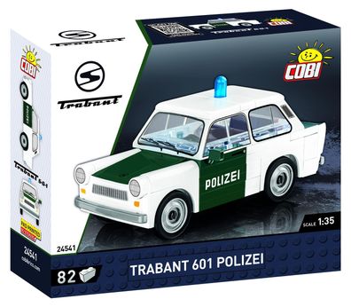 COBI-24541- Konstruktionsspielzeug - 'YOUNGTIMER - Trabant 601 Polizei 82 KL.