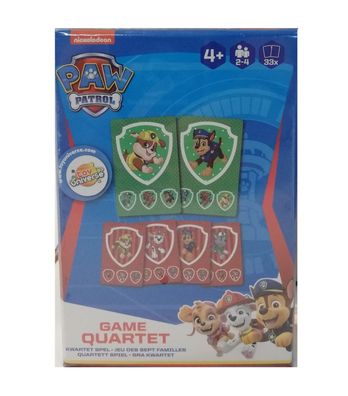 Paw Patrol - Qartett, 2-fach sortiert