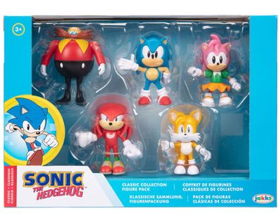 Sonic The Hedgehog - Sammelfigur 5-er Pack - 6 cm