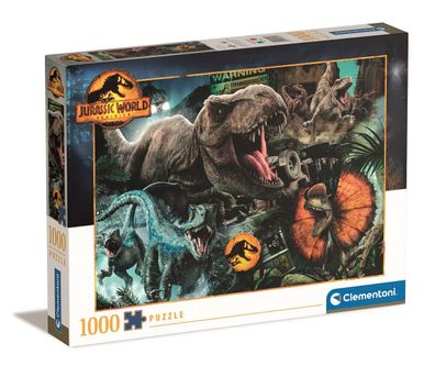 Clementoni 39691 - 1000 Teile Puzzle - High Quality Collection - Jurassic World
