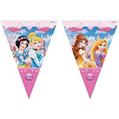 Disney Princess - Plastik Flaggen Banner