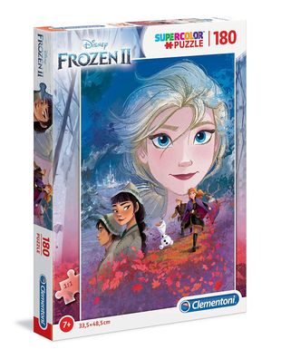 Clementoni 29768 - 180 Teile Puzzle - Disney Frozen 2 / Die Eiskönigin 2