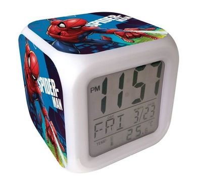 Marvel Spiderman - Digitale Uhr mit Alarm