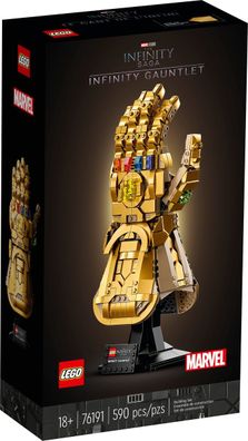 LEGO® 76191 - Marvel Avengers Infinity Handschuh (590 Teile)