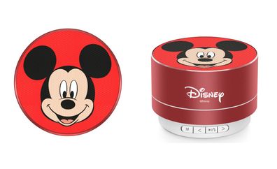 Portable wireless speaker 3W - Disney Mickey Mouse 001 Red