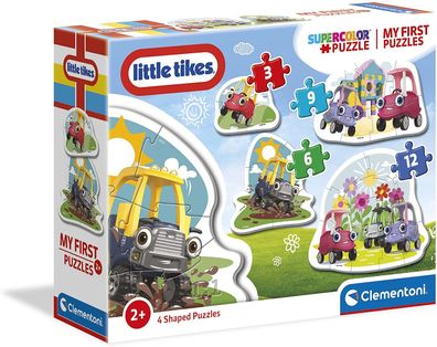Clementoni 20832 - 3 + 6 + 9 + 12 Teile Puzzle - My First Puzzles - Little Tikes