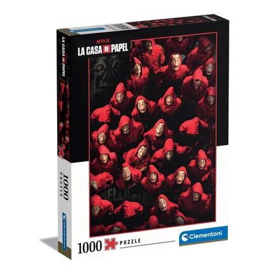 Clementoni 39654 - 1000 Teile Puzzle - Netflix - La Casa de Papel