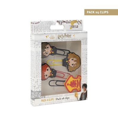 Harry Potter - Büroklammer Set 4-teilig