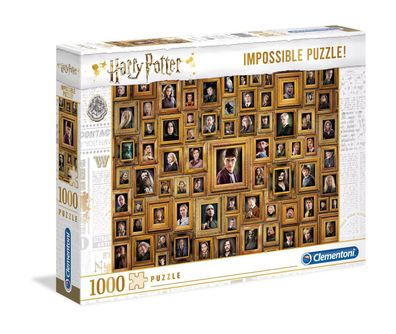 Clementoni 61881 - 1000 Teile Impossible Puzzle - Harry Potter