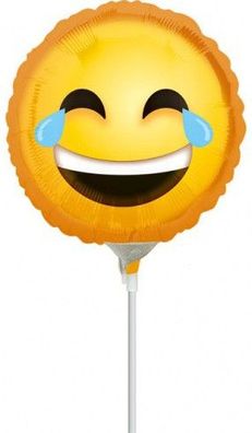 Folienballon Laughing Emoticon Mini