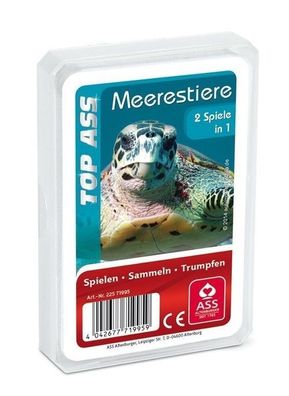 ASS Altenburger 22571995 - TOP ASS Meerestiere - Kartenspiel