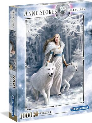 Anne Stokes Collection - 1000 Teile Puzzle - Winter Wächter