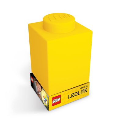 LEGO® Classic - Legostein Nachtlicht aus Silikon - Farbe Gelb