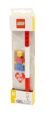 LEGO® Gelstift mit Legofigur - Farbe rot