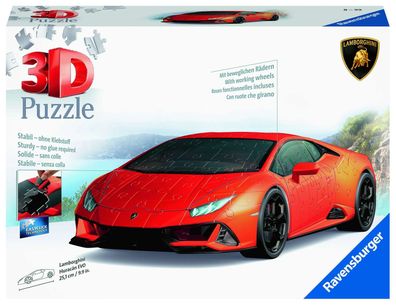 Lamborghini Huracan Evo - 3D Puzzle 108 Teile