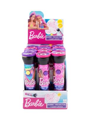 Barbie - Projector + Candy Lippenstift im Display - 24 Stück