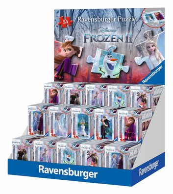 Disney Frozen 2 - 54 Teile Minipuzzles (Verkaufsdisplay/ Thekendisplay 45 Puzzle)