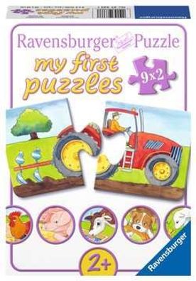 my first puzzles - Auf dem Bauernhof - 9x2 Teile