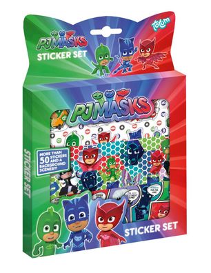 PJ Masks - Sticker-Set mit über 50 Stickern