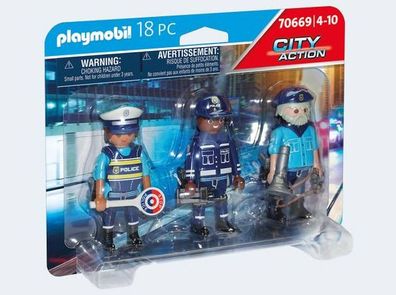 Playmobil® 70669 - Playmobil Figurenset Polizei
