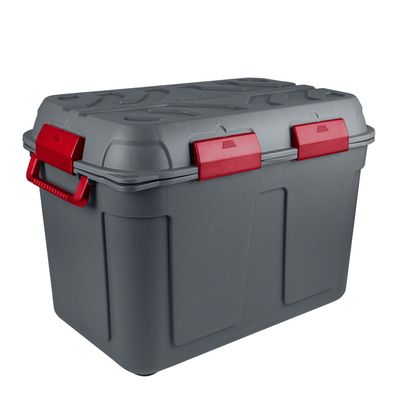 Sunware SAFARI schwarz - wasserdichte Aufbewahrungsbox 160 Liter Griff Rollen