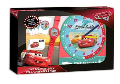 Disney Cars - Uhren - Set zum Erlernen der Uhrzeiten