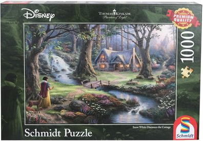 Disney, Schneewittchen - 1000 Teile Puzzle (Thomas Kinkade)
