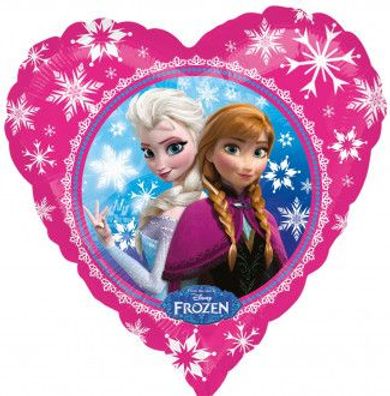 Disney Frozen / Die Eiskönigin - Herzförmiger Folienballon